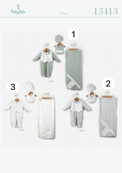 Комплект Для Мальчика Babydola (0-3мес.) 