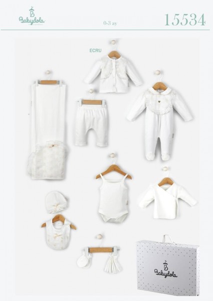 Коробочный Набор Для Девочки Babydola (0-3мес.) 