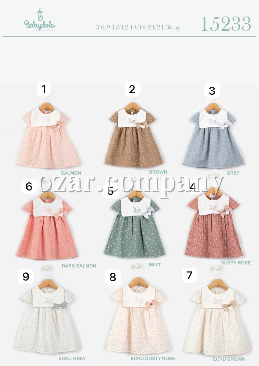 Платье Для Девочки Babydola (3-6/9-12/12-18/18-24/24-36мес.)