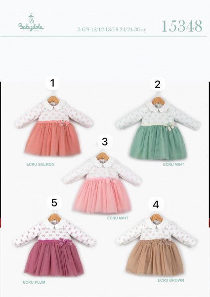 Платье Для Девочки Babydola (3-6/9-12/12-18/18-24/24-36мес.)