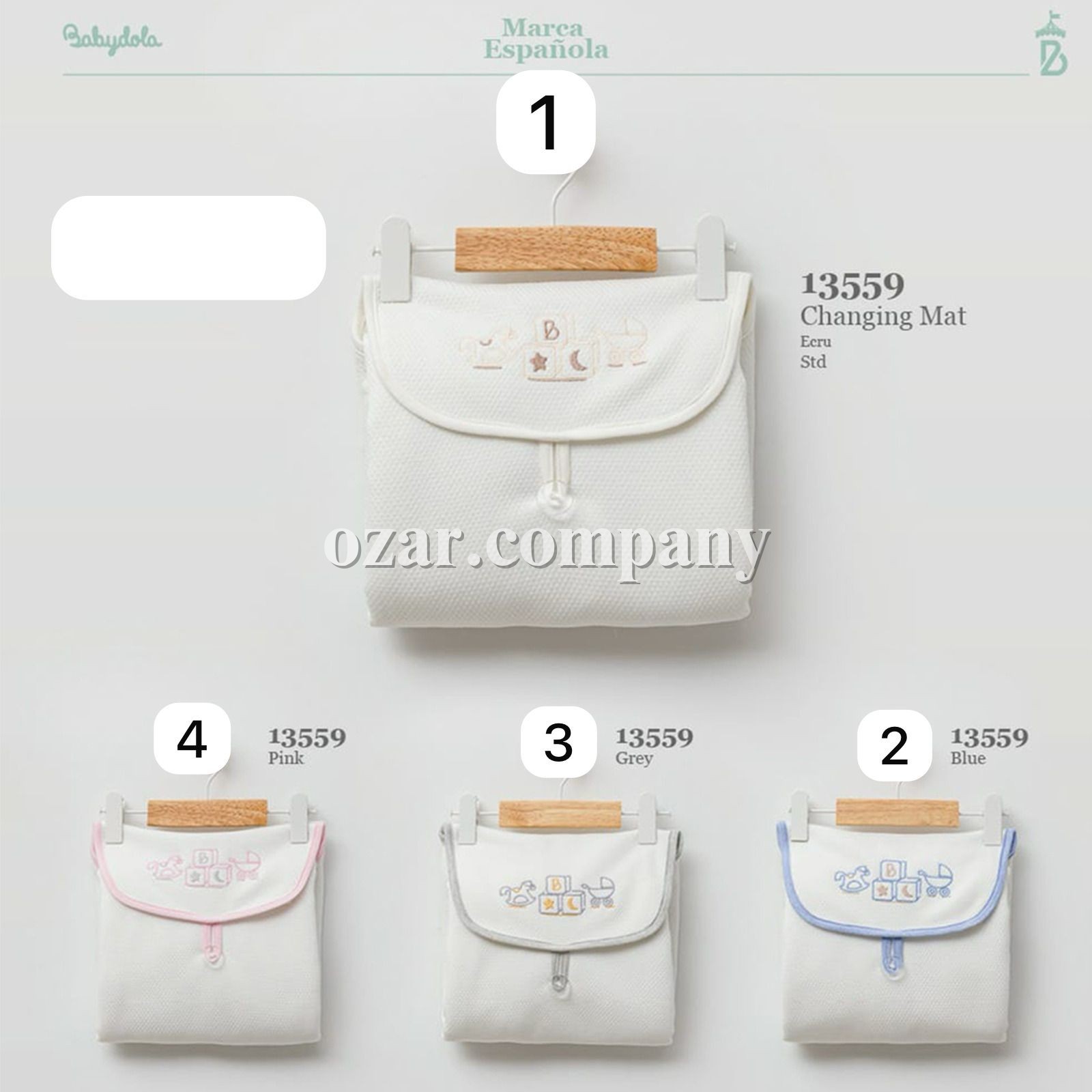 Пеленальный Коврик Для Новорождённых Babydola (0-3мес.) 