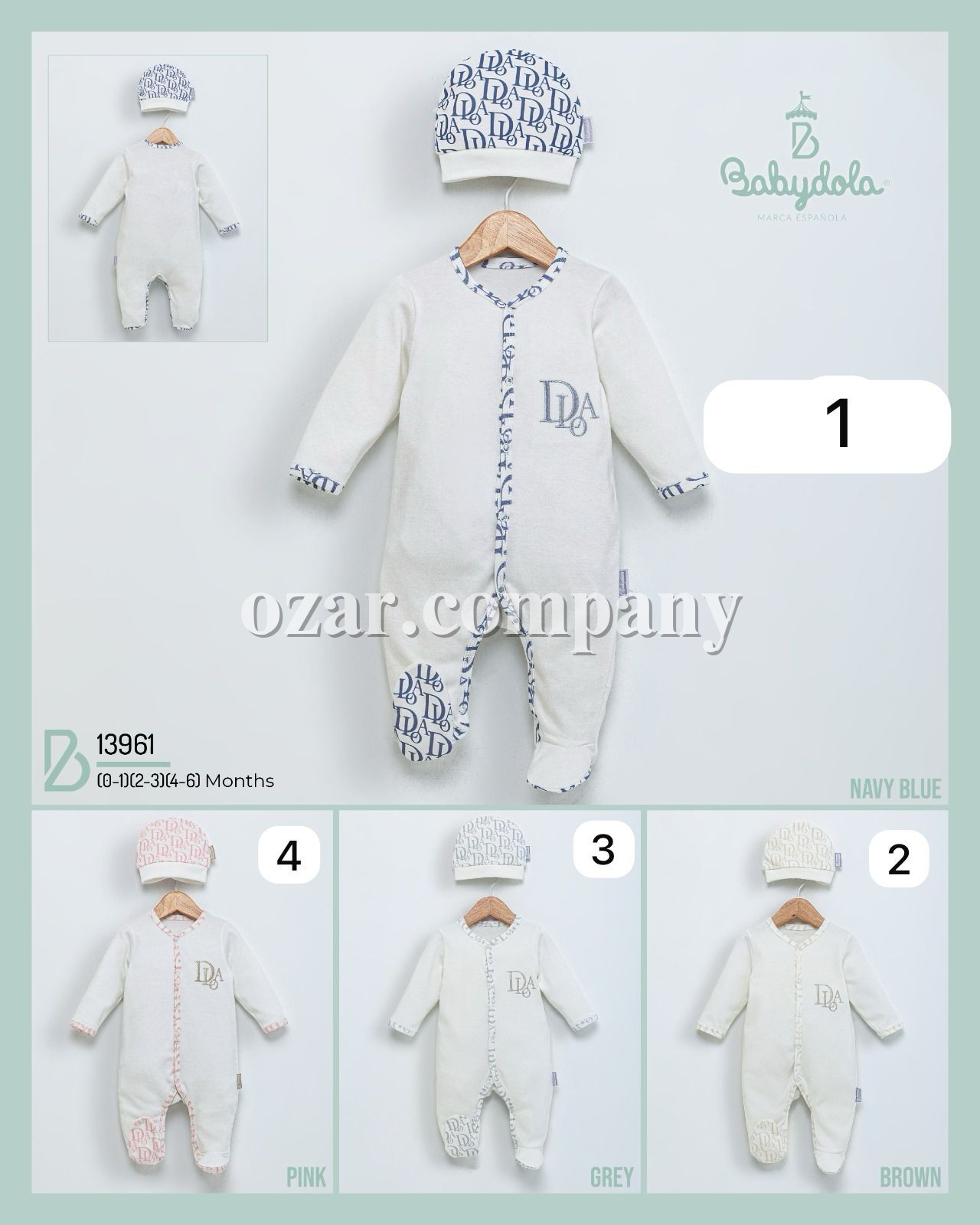 Человечек Для Новорождённых Babydola (0-1/2-3/4-6мес.)