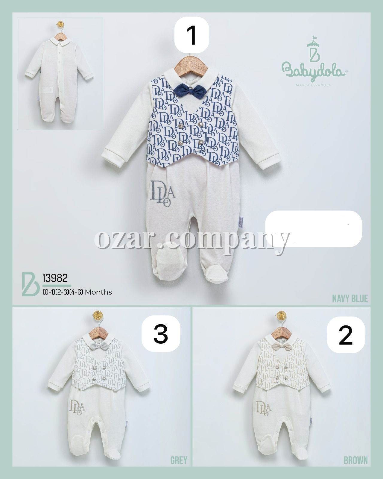 Человечек Для Мальчика Babydola (0-1/2-3/4-6мес.)