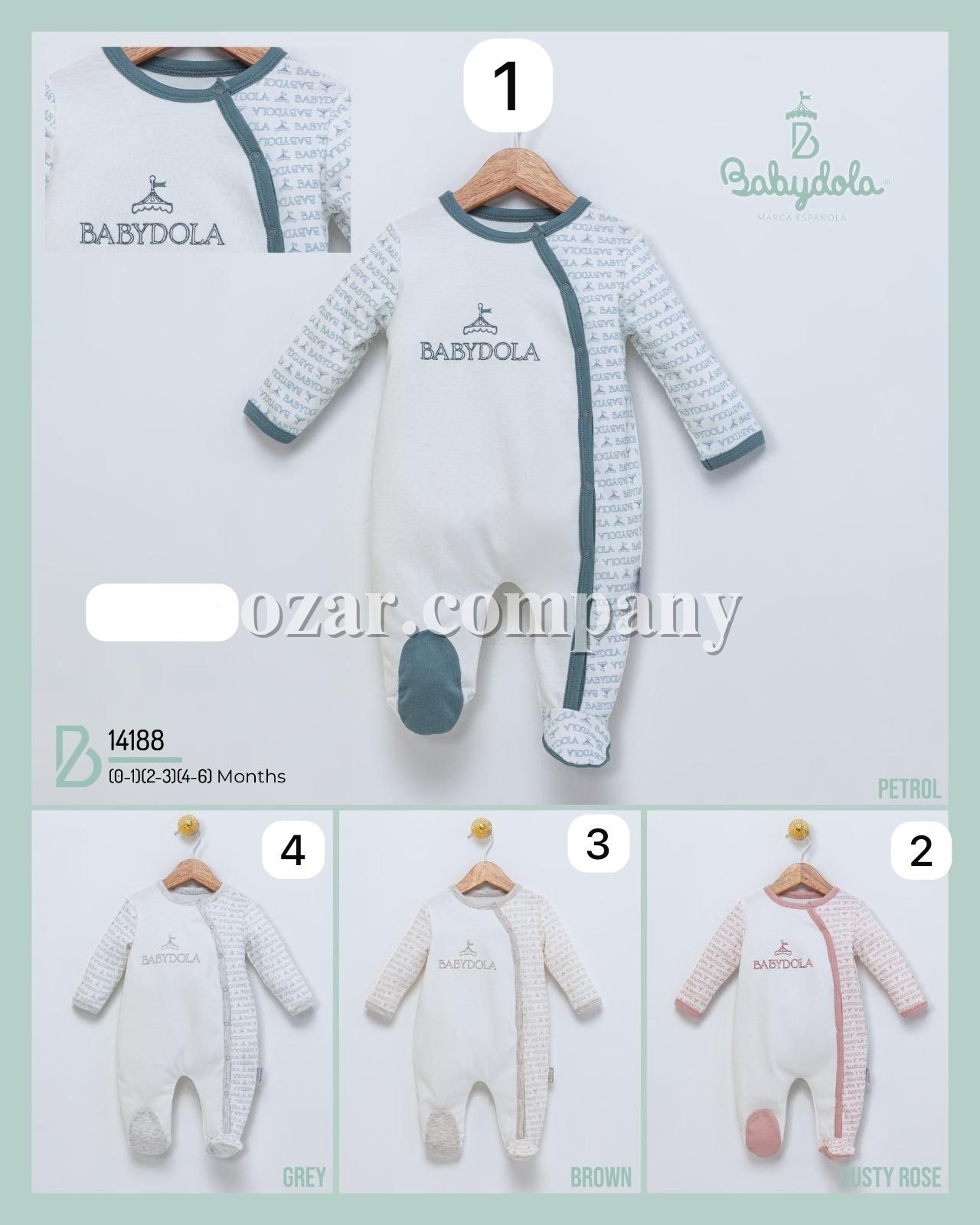 Человечек Для Новорождённых Babydola (0-1/2-3/4-6мес.)