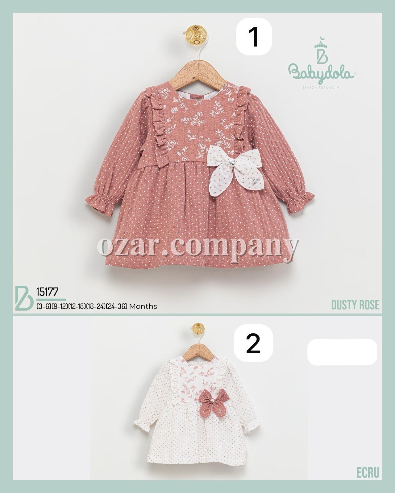 Платье Для Девочки Babydola (3-6/9-12/12-18/18-24/24-36мес.)