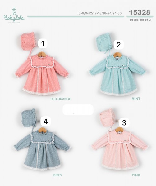 Платье Для Девочки Babydola (3-6/9-12/12-18/18-24/24-36мес.)