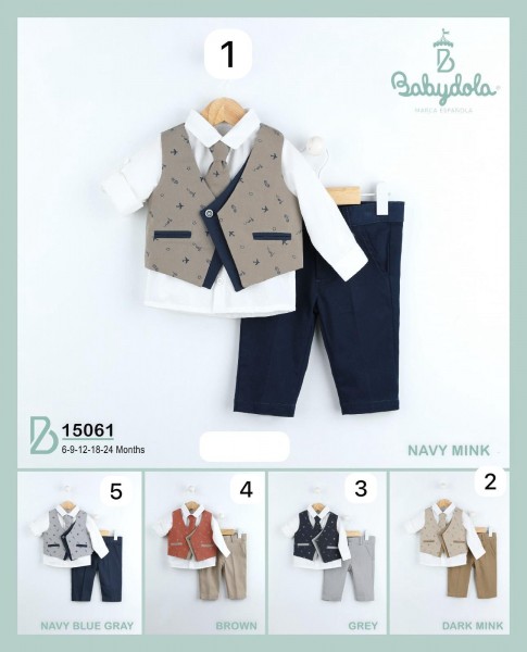 Костюм Для Мальчикам Babydola (6-9-12-18-24мес.)