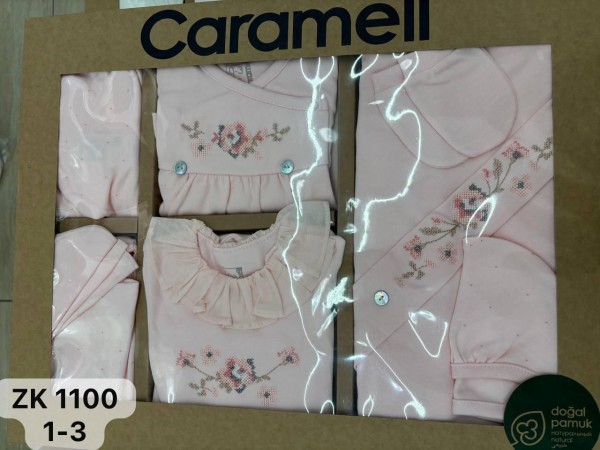 Коробочный Набор Для Девочки Caramell (1-3мес.)