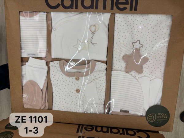 Коробочный Набор Для Новорождённых Caramell (1-3мес.)