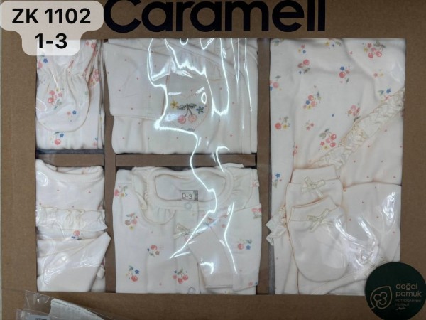 Коробочный Набор Для Девочки Caramell (1-3мес.)