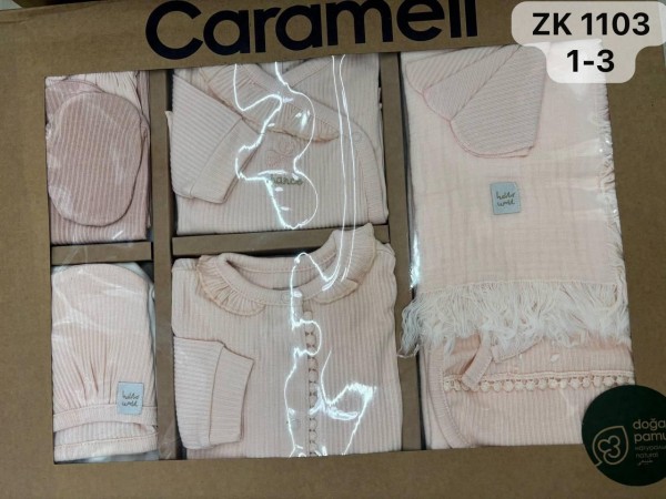 Коробочный Набор Для Девочки Caramell (1-3мес.)