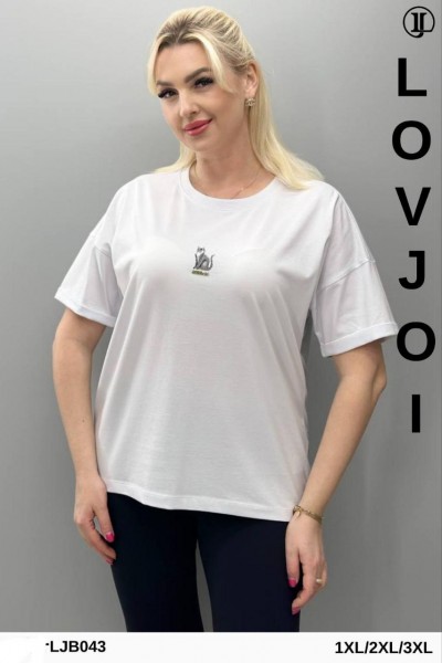 Женская Футболка Lovjoi (Большие размеры)