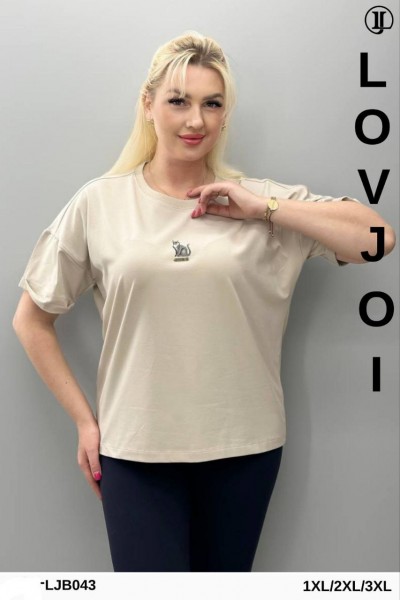 Женская Футболка Lovjoi (Большие размеры)