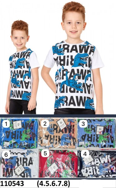Футболка Для Мальчика Dassi Dassi (4-5-6-7-8лет) 