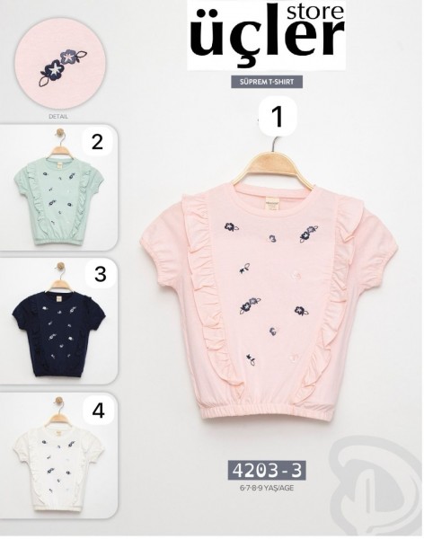 Футболка Для Девочки Divonette (6-7-8-9лет)