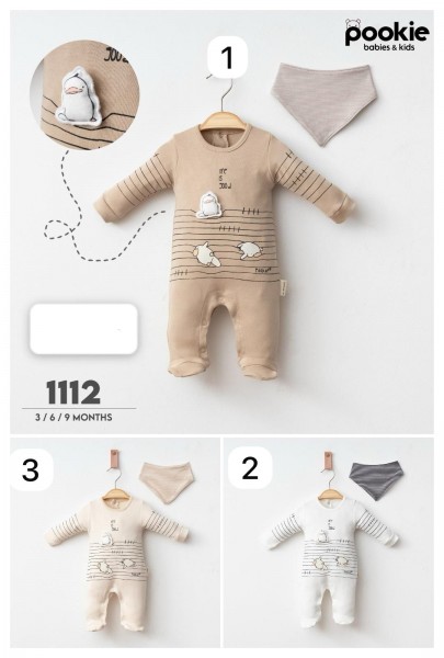 Человечек Для Мальчика Pookie (3-6-9мес.)