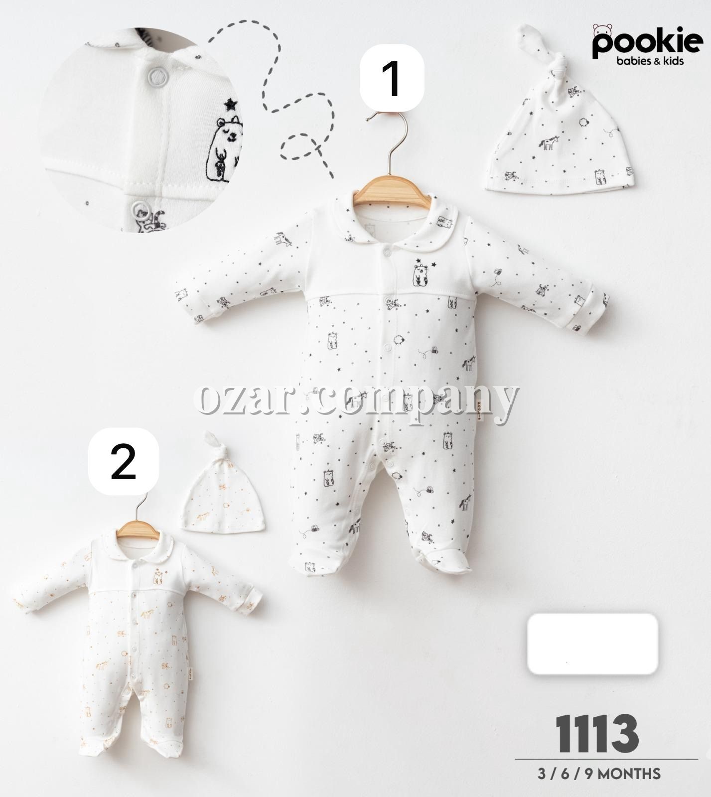 Человечек Для Новорождённых Pookie (3-6-9мес.)
