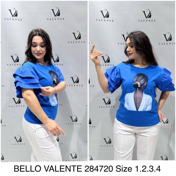 Женская Футболка Bello Valente 