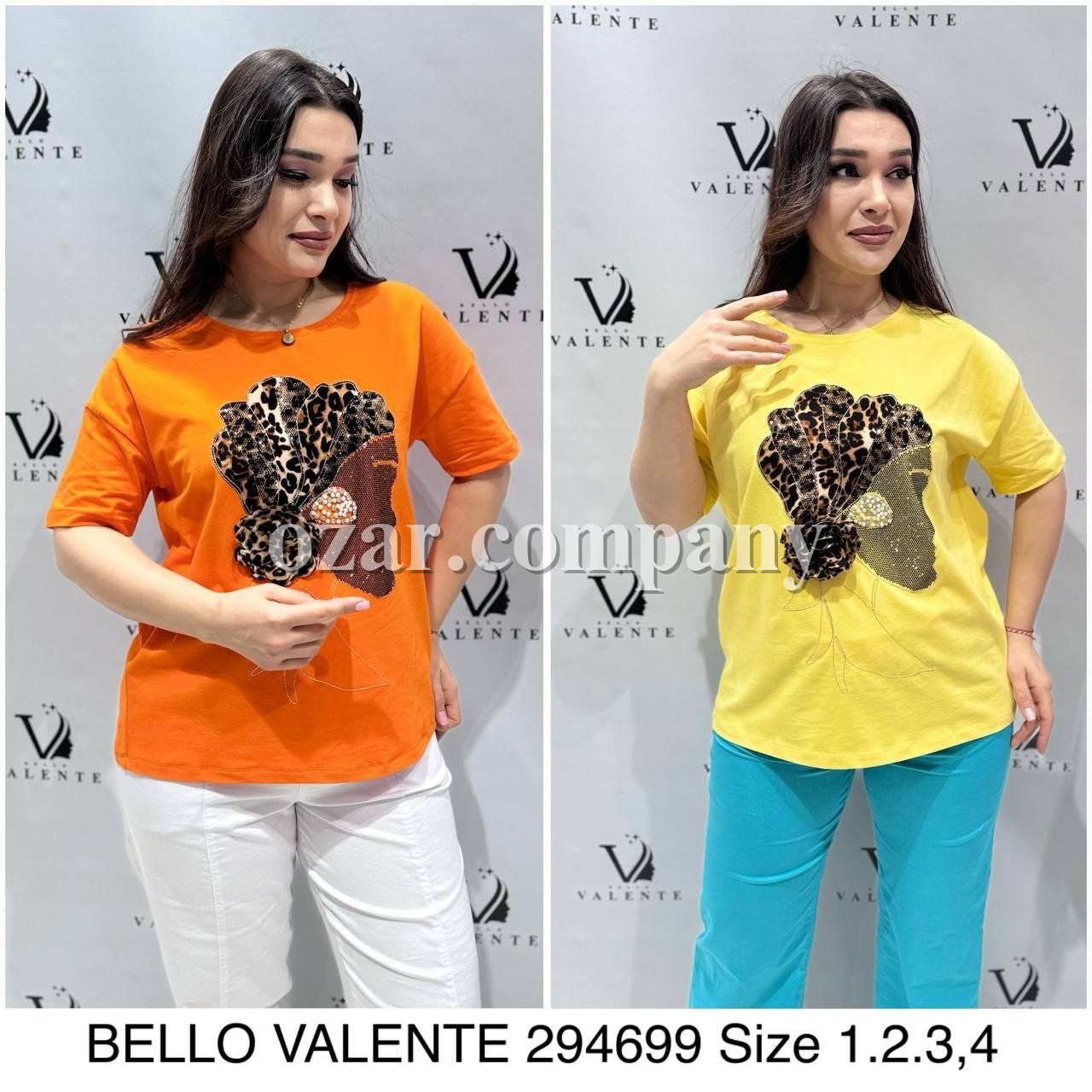 Женская Футболка Bello Valente 