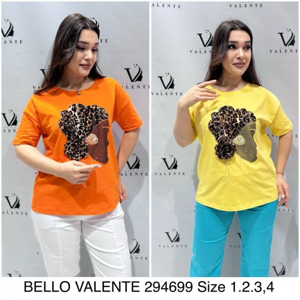 Женская Футболка Bello Valente 