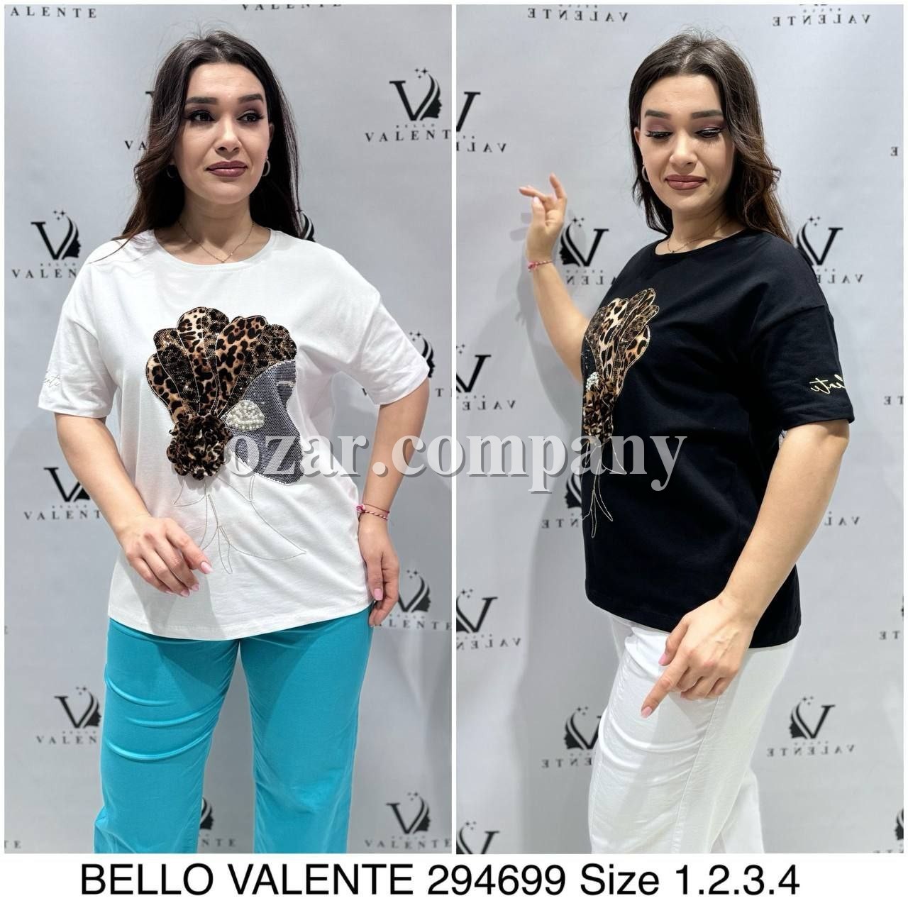 Женская Футболка Bello Valente 