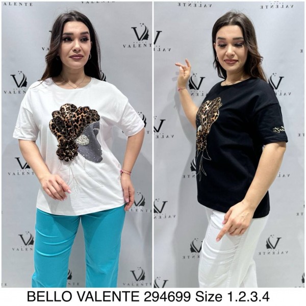 Женская Футболка Bello Valente 