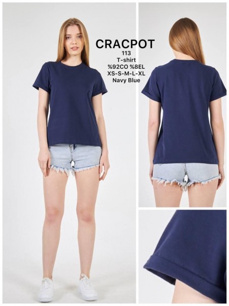 Женская Футболка Cracpot
