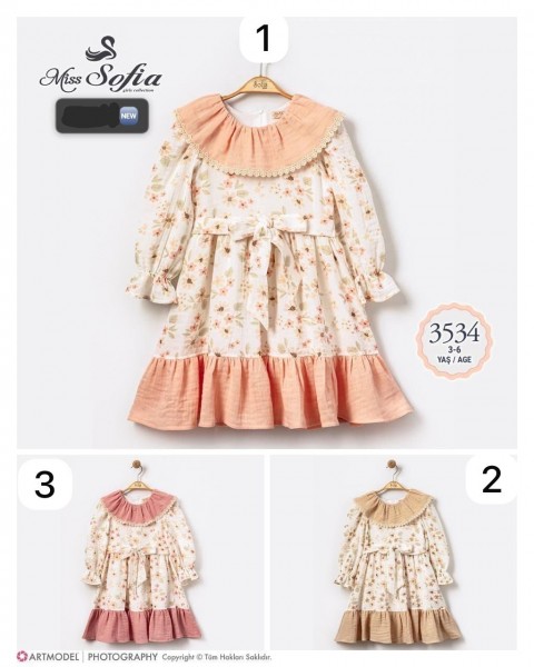 Платье Для Девочки Miss Sofia (3-4-5-6лет) 
