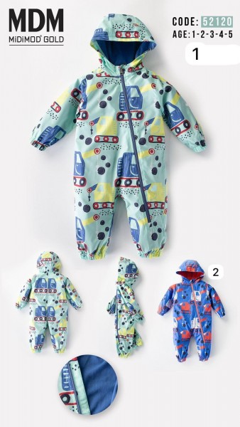 Комбинезон Ветровка Для Мальчика MDM (1-2-3-4-5лет)