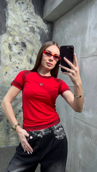 Женская Футболка Cute