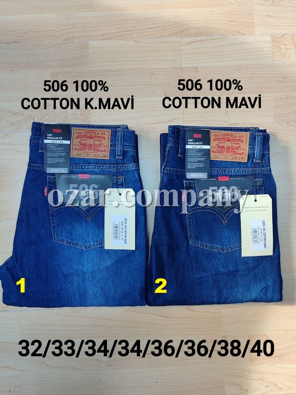 Мужские Джинсы Levis 506