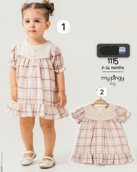 Платье Для Девочки My Pingy (9-12-18-24мес.) 