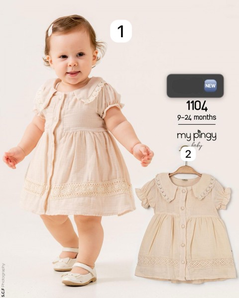 Платье Для Девочки My Pingy (9-12-18-24мес.) 