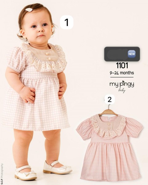 Платье Для Девочки My Pingy (9-12-18-24мес.) 