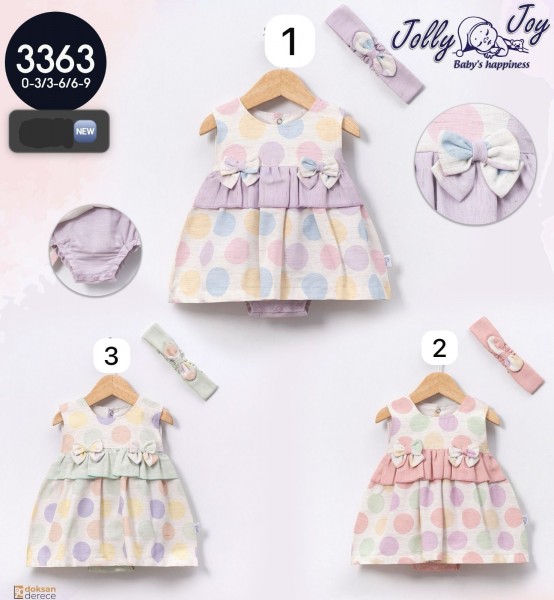 Платье Для Девочки Jolly Joy (0-3/3-6/6-9мес.)