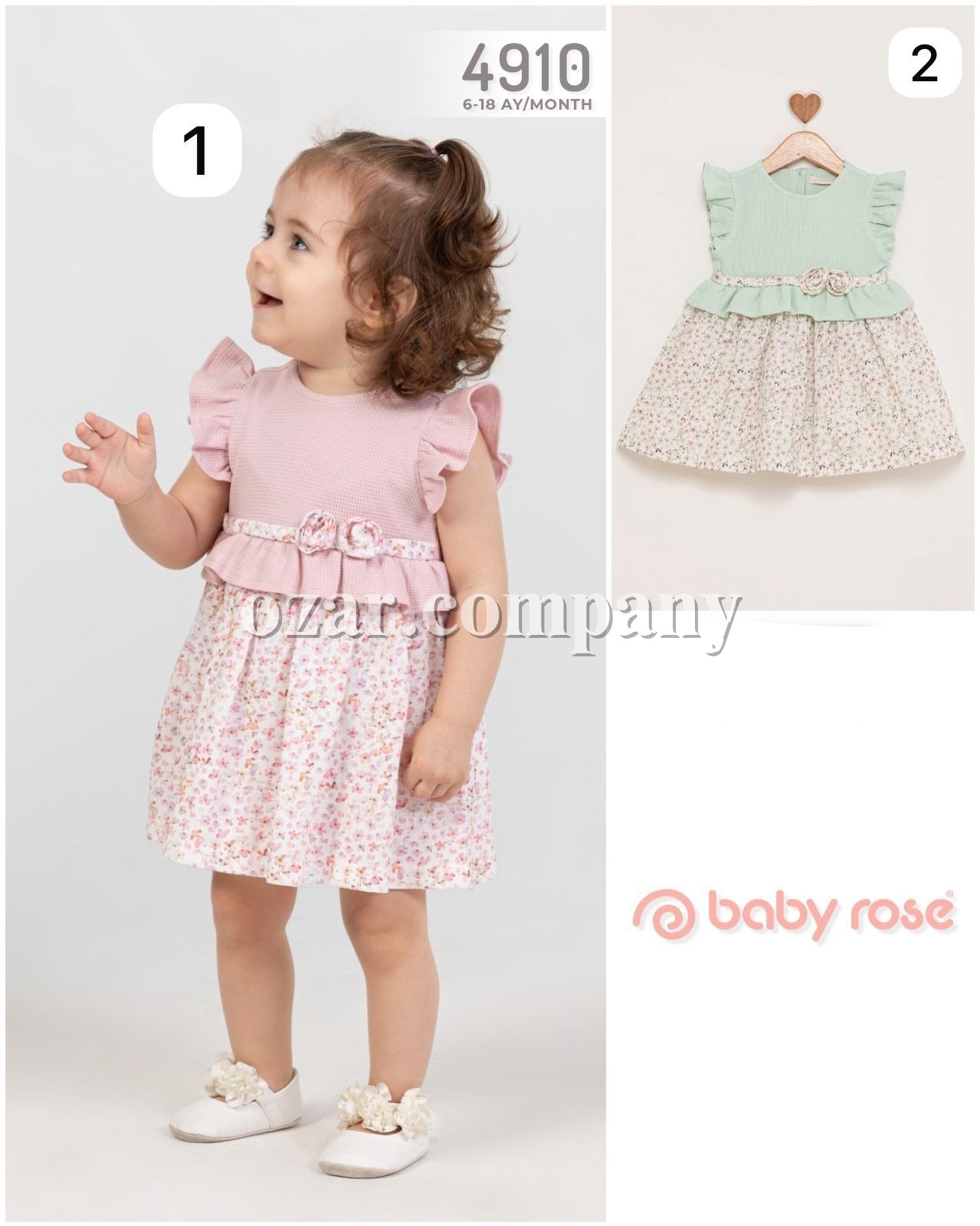 Платье Для Девочки Baby Rose (6-9-12-18мес)
