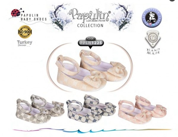 Пинетки Для Девочки Papulin (0-6мес)