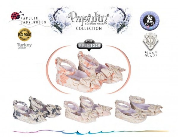 Пинетки Для Девочки Papulin (0-6мес)