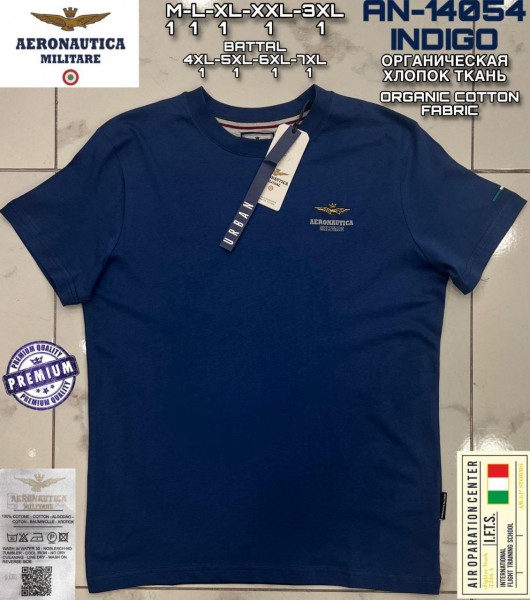 Мужская Футболка Aeronautica Militare (Большие размеры)