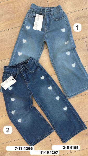 Джинсы Для Девочки City Wear (7-8-9-10-11лет)