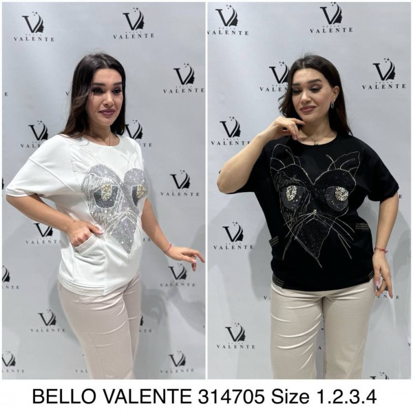 Женская Футболка Bello Valente 