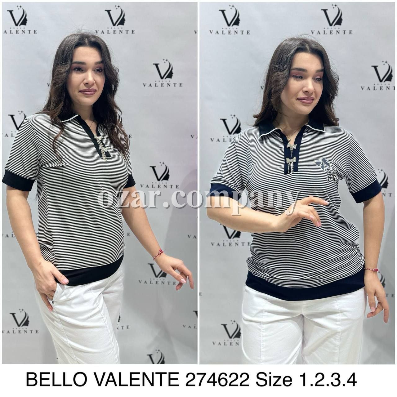 Женская Футболка Bello Valente 