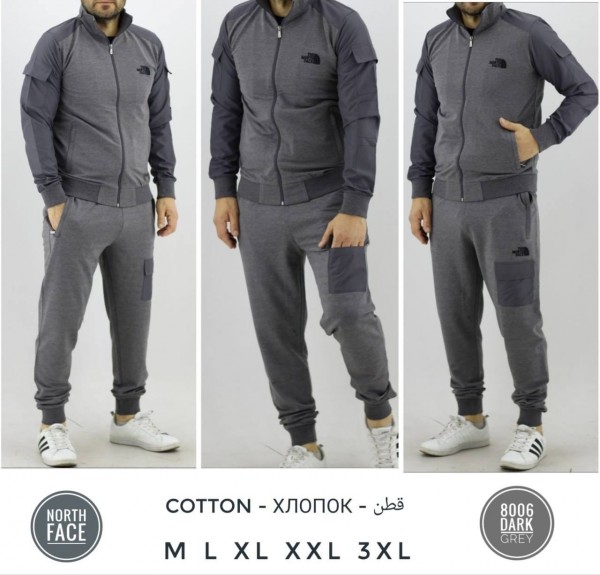 Мужской Спортивный Костюм North Face