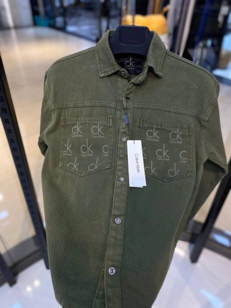 Мужская Джинсовая Рубашка Calvin Klein