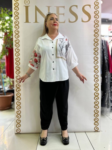 Женская Рубашка Iness (Большие размеры)