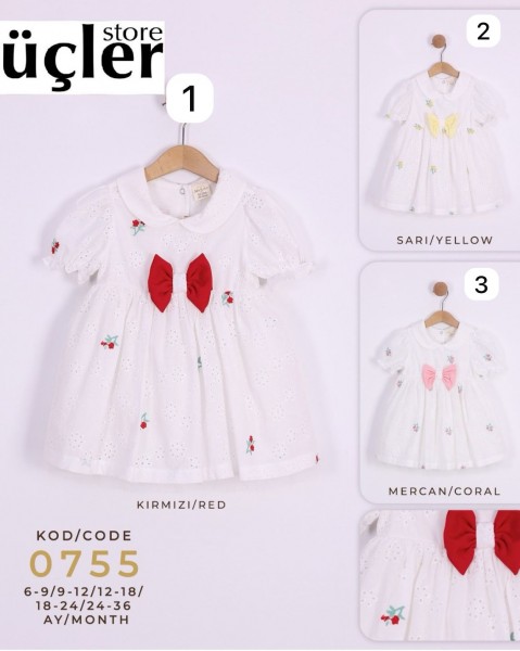 Платье Для Девочки Serkon (6-9/9-12/12-18/18-24/24-36мес.)