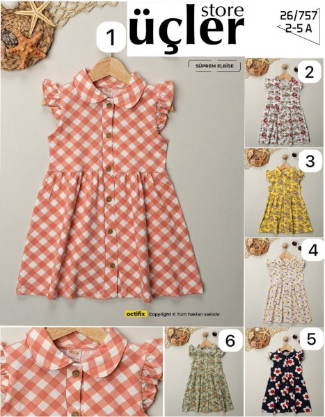 Платье Для Девочки Deco (2-3-4-5лет) 