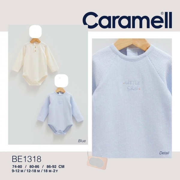 Пара Бодиков Для Мальчика Caramell (9-12/12-18/18-24мес.)