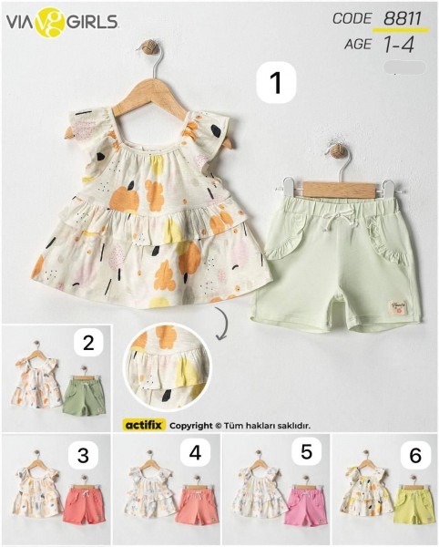 Костюм Для Девочки Via Girls (1-2-3-4лет)