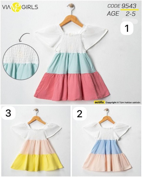 Платье Для Девочки Via Girls (2-3-4-5лет)